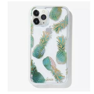 Liana Protective Clear Case Apple iPhone 11 Pro - Teal Pineapple